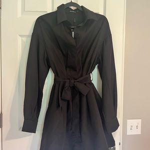 Pretty Little Things Black Dress with Belt
